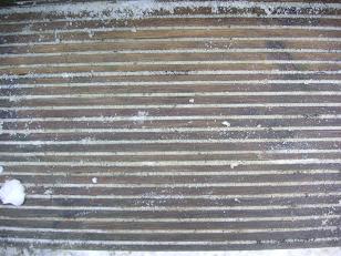 sweep decking grooves